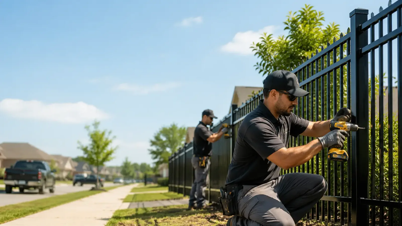 Metal Fence Installation in West Union, WV
